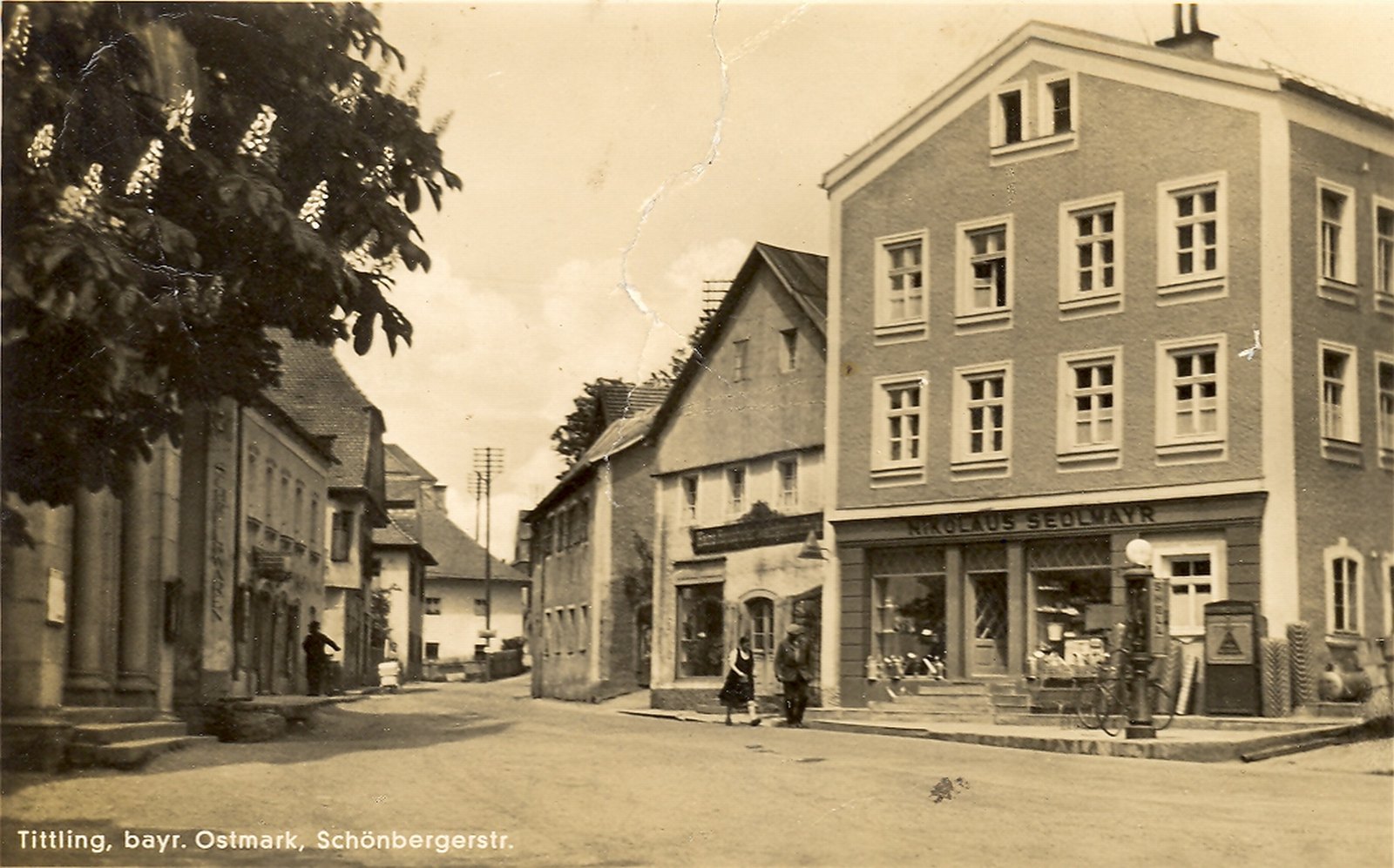 Die Herrenstraße, früher Schönberger Straße.