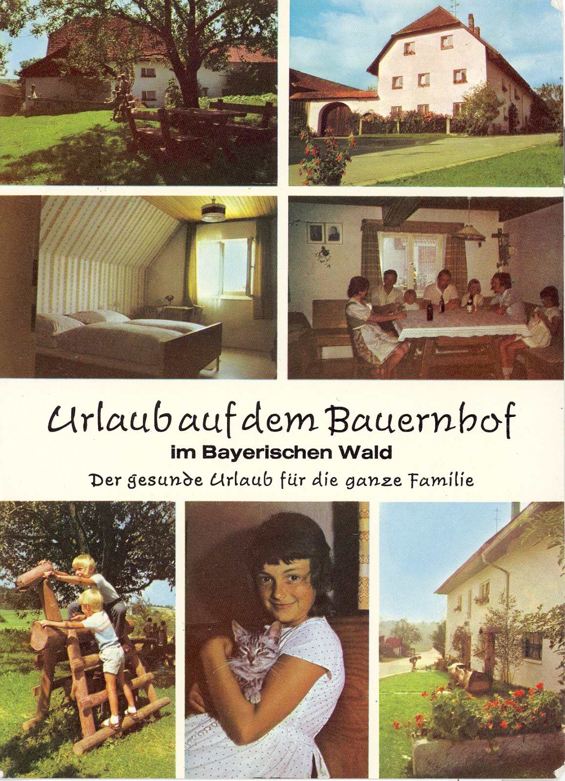 Urlaub im Bayerischen Wald.