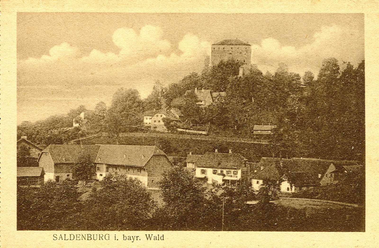 Blick auf die Waldlaterne.