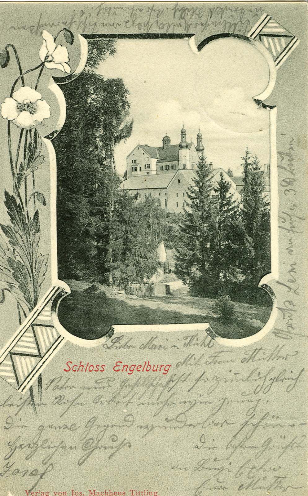 Eine schöne Karte von der Englburg.