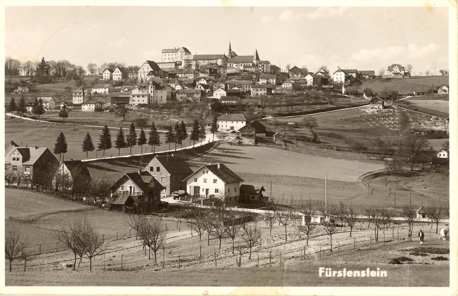 Eine Ortsansicht von 1954.
