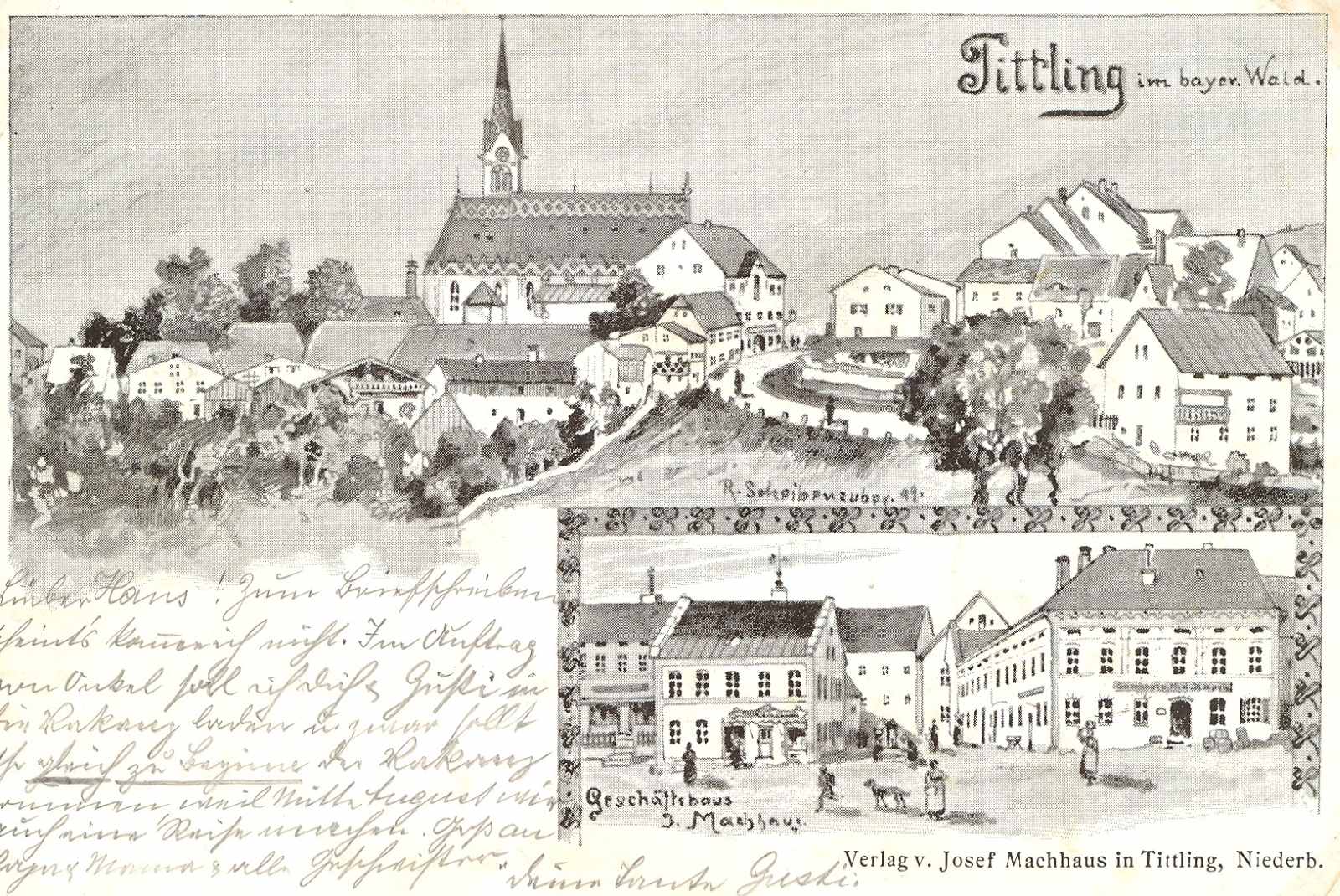 Tittling um 1899.