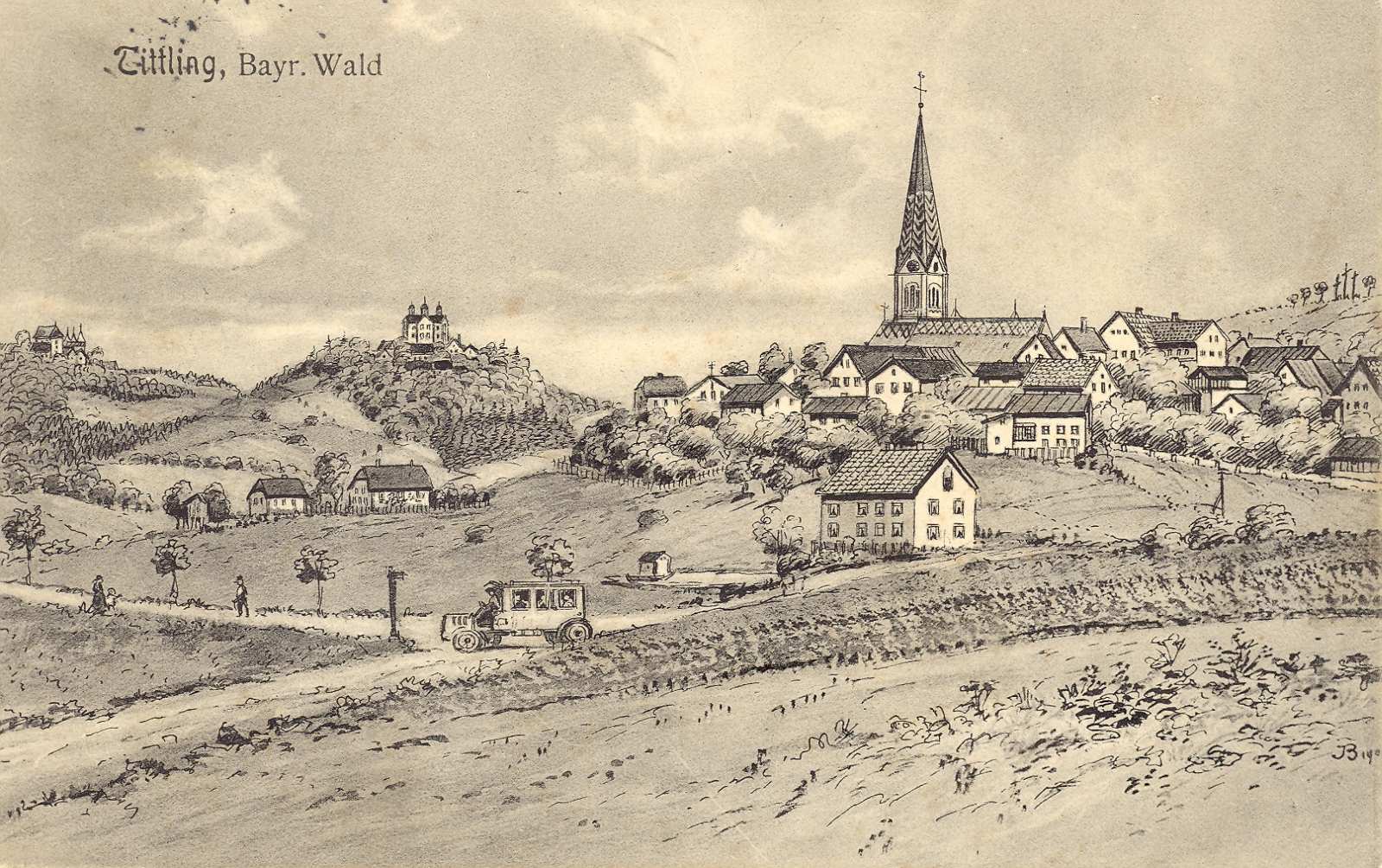 Mit der Motorpost nach Passau