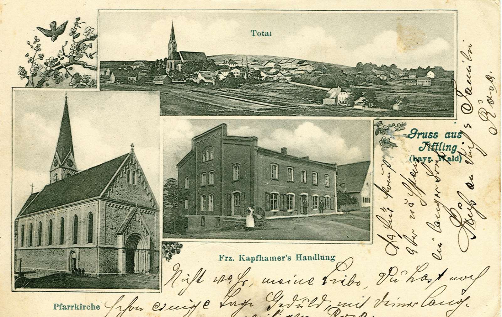Aufnahmen um 1900.