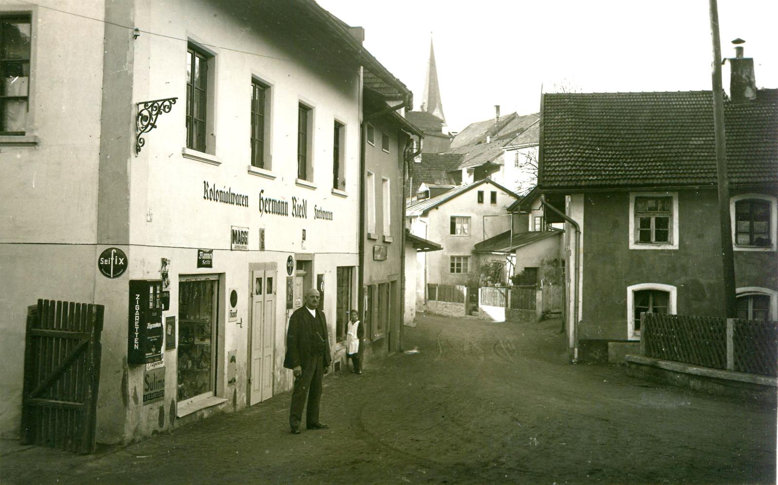 Die untere Lederergasse.